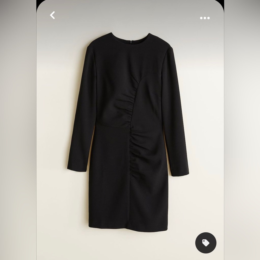 Mango Black Dress